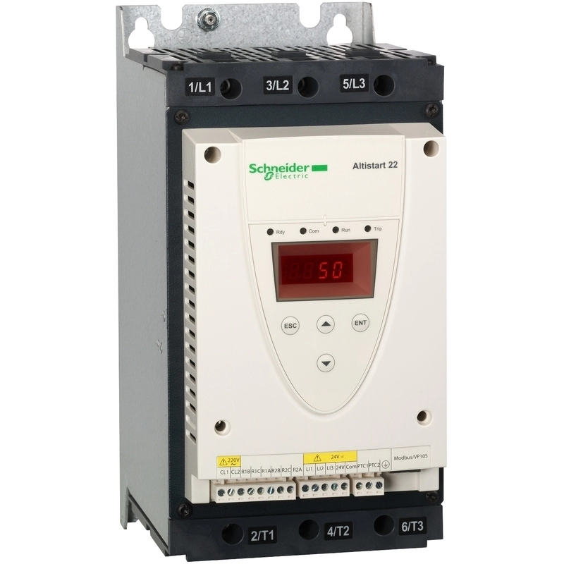 Arranque suave de 3 fases 15-30kW 62A 230-440V
